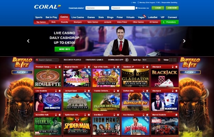 CoralCasino | Play online slots