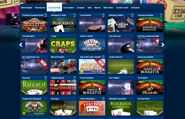 Betfred Casino | Play slots, roulette, blackjack and live casino games