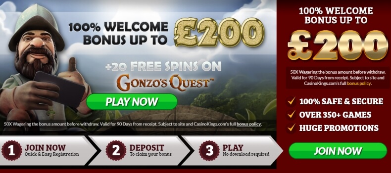 CasinoKings | Free Casino Bonus