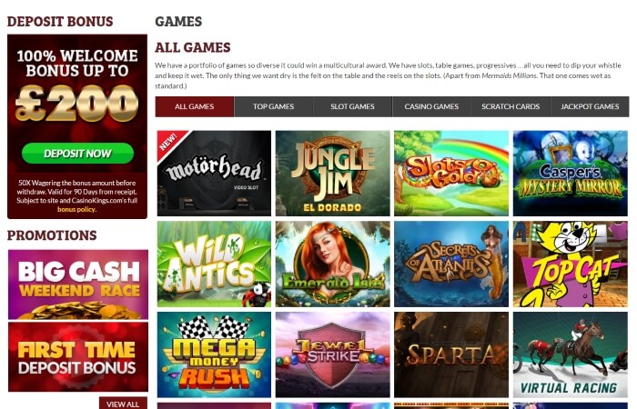 Casino Kings | Play online Slots