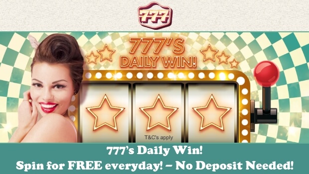 777-casino-daily-free-spin-free-casino-deals